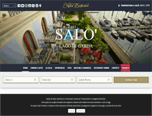 Tablet Screenshot of hotelbellerive.it